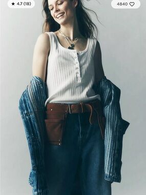 Free People Cargo pocket belt